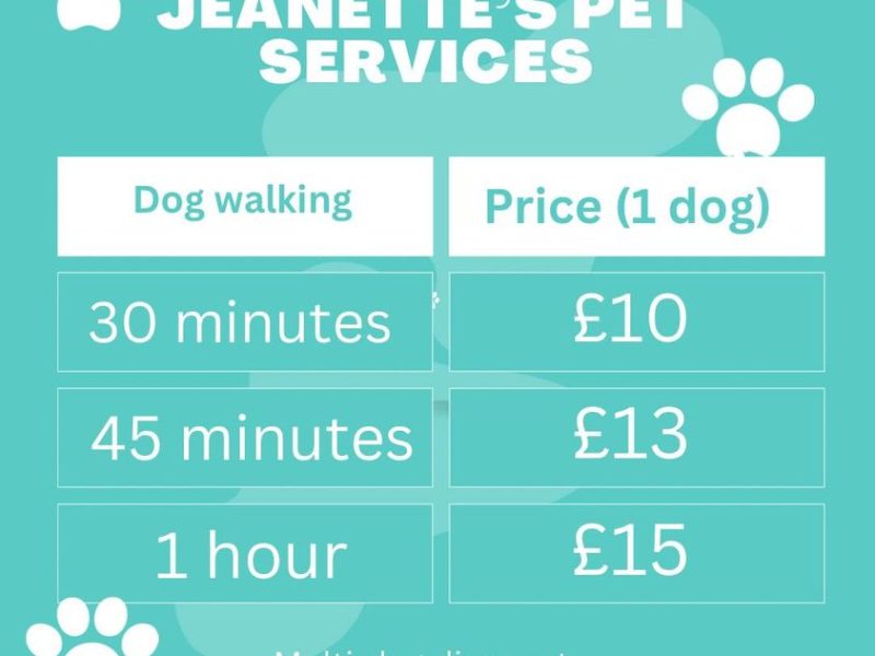 Jeanette's Pet Services
