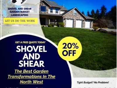 Shovel and Shear garden budget landscaping