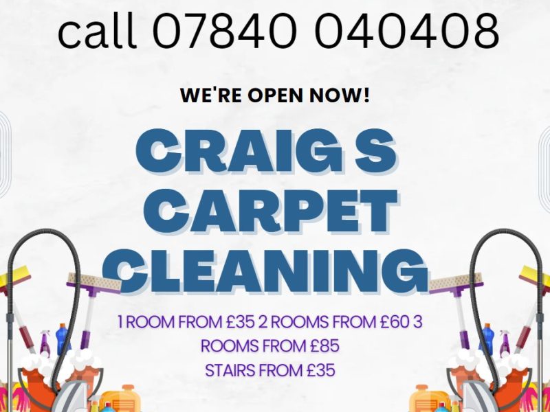 Craig's Carpet cleaning